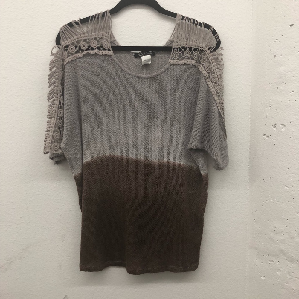Urban X Soft Two Tone Blouse